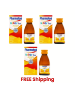 3 X Pharmaton Kiddi CL Syrup 100ml Multivitamin with Lysine &amp; Calcium - $69.20