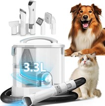 Pet Grooming Vacuum for Shedding Grooming with Dog Clipper - - £165.80 GBP