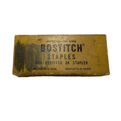 1950s Bostitch Staples for The B8 Plier Stapler Advertising Box Office V... - $5.00