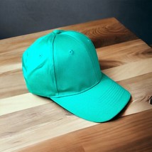 NEW Port And Company GREEN 6 Panel Baseball Cap Mens Strap back Dad Hat - $143.34 MXN