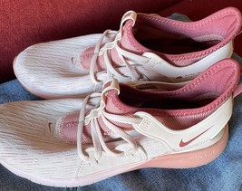 Nike Womens Flex Contact 3 Running Shoes Womens  6 Echo Pink Slip On AQ7... - £31.55 GBP