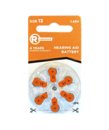 RadioShack Hearing Aid Battery, Size 13, 6 Pack, 2302524 - $9.61 CAD