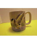 Otagiri Hand Painted Mallard Duck 3D Coffee Tea Mug Tan 8 Oz - £11.93 GBP