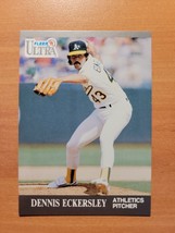1991 Fleer Ultra #245 Dennis Eckersley - Oakland Athletics - MLB - £1.40 GBP