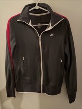 Nike Wonen’s Dark Gray Zip Front Jacket Size M - £19.75 GBP