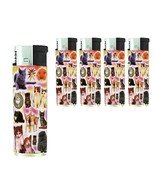 Whole Lotta Cats C1 Lighters Set of 5 Electronic Refillable Butane Blue - $15.79