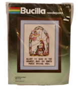 Bucilla Needlepoint Kit Madonna &amp; Child Nativity Angel 9x12&quot; NEW - £11.70 GBP