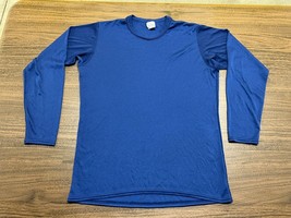 VTG Patagonia Capilene Blue Long-Sleeve Shirt - Medium - £19.91 GBP