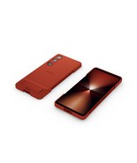 Genuine Style Cover Case with Stand For SONY Xperia 1VI -XQZ-CBEC  -Red ... - $94.05