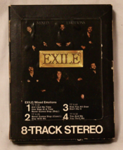 Exile Mixed Emotions 8-Track Tape Country Pop Kiss You All Over Warner B... - £6.92 GBP