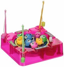 Pocket Travel Wind-Up Magnetic Fishing Game Ja-Ru New Toy Gift Boys/Girls 2~Pack - £9.46 GBP