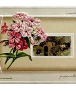 Happy Birthday Greeting Card 1910 Ribbon Embossed Flowers John Winsch PC... - €26,20 EUR