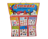 VINTAGE 1983 LAURIE IMPORT THREE 3 DIMENSIONAL PUFFY ANIMAL STICKERS NOS... - $166.25