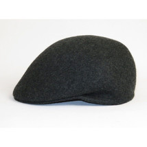 Men Fashion Classic Flannel Wool Ascot Ivy Hat Bruno Capelo Tyson TY108 Charcoal image 4