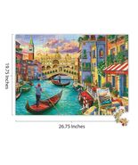 Night &amp; Day: Sights of Venice (used 1000-PC jigsaw puzzle) - $13.00