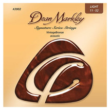 Dean Markley 2002 Vintage Bronze Acoustic Guitar Strings - Light Gauge - $44.99