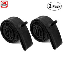 2 Pk 26&quot; Inch Inner Bike Tube 26 X 2.125- 2.35 Bicycle Rubber Tire Inter... - £20.36 GBP