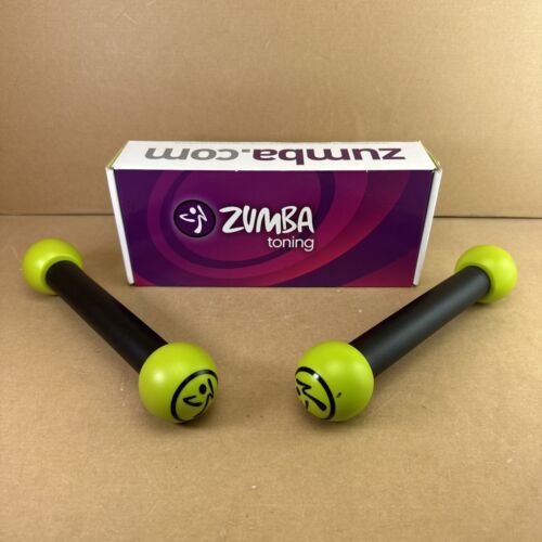 Zumba Toning Sticks Fitness Exercise Dance Workout Strength Training 1 LB Weight - £14.15 GBP