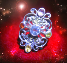 Haunted 700 Illuminated Nights Ring Alexandria&#39;s Magick Highest Light 7 Scholars - £201.53 GBP