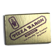 Pizza Baron Restaurant Portland Oregon Match Book - £3.87 GBP