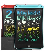 2 Pack Lcd Writing Tablet For Kids Doodle Board With 2 Bag, Electronic D... - £14.89 GBP