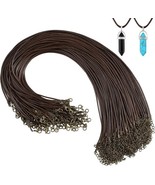 100 Necklace Cords Braided Waxed 20&quot; 1.5mm Jewelry Making Supplies Bulk ... - €21,23 EUR