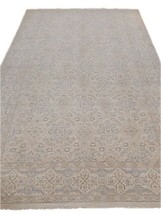 7x10 Fine Quality New Chobi Peshawar All-Over Beige Oushak Handmade Rug - £2,315.93 GBP
