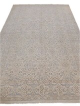 7x10 Fine Quality New Chobi Peshawar All-Over Beige Oushak Handmade Rug - £2,327.10 GBP