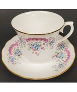 Vintage Queen Ann England Bone China Tea Cup and Saucer Set - $12.82