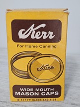 Vintage KERR Wide Mouth Mason Canning Caps - $7.91