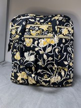 Vera Bradley Tall Zip Tote Yellow Bird Large Handbag - $25.88