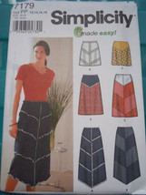 Simplicity Misses’ Skirts Size 12- 18 #7179 Uncut - $4.99