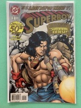 SUPERBOY 50 th Issue DC Comics Last Boy on Earth! 1998 HIGH GRADE - $15.72
