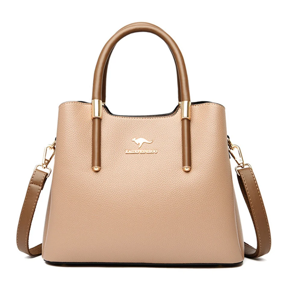 VANDERWAH Genuine Casual Tote Bag   Handbags Women Bags er Purses and Ha... - £41.58 GBP