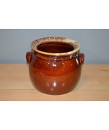 Vintage Hull Pottery Brown Drip Bean Pot Crock Without Lid Made in USA - £13.53 GBP
