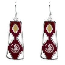 Florida State Seminoles Officially Licensed Aztec Earrings - £10.65 GBP