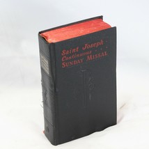 Saint Joseph Continuous Sunday Missal 1957 Hardcover Catholic Christianity - £24.96 GBP