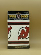 Vintage 1994 Imperial Sports Banner Wallpaper Border NHL New Jersey Devils NEW - £11.83 GBP