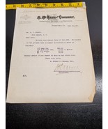 July 20, 1914 M. McKann &amp; Company Inc. Letter - Wholesale Lumber &amp; Shingles - £17.51 GBP