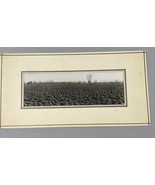 Antique Farm Horse Plowed Field Water Tower House Barn Cattle RP Matted - £11.13 GBP