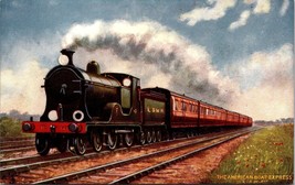 The American Boat Express Train Oilette Tuck #9161 Postcard ANTIQUE A3 - £16.92 GBP