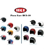 Biker Helmet, Open Face HCI-10, Motorcycle Helmet City, Check Colors, Se... - $87.20 CAD+