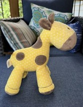 CARTERS JUST ONE YOU Plush GIRAFFE YELLOW Musical LULLABY Baby Soother L... - $19.99