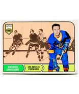 1968/69 Topps Gord Labossiere Card #38 Los Angeles Kings - $2.70 CAD