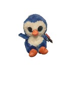 keel toys animotsu blue penguin toy approx 8&quot; - $12.15