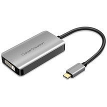 USB C to Dual Link DVI Active Adapter, CableCreation USB Type-C to DVI-I Adapter - £45.44 GBP