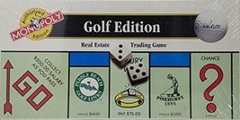 The Golf Edition Of The Monopoly Game - £27.68 GBP