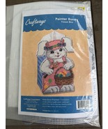 Craftways Easter Bunny Painter Tissue Box Cover #020170 Plastic Canvas K... - $20.44 CAD