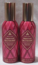 White Barn Bath &amp; Body Works Concentrated Room Spray Frosted Cranberry Lot Set 2 - £23.70 GBP