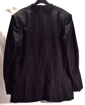 Helmut Lang Mens Button Down Wool Jacket Black 46 - $346.50